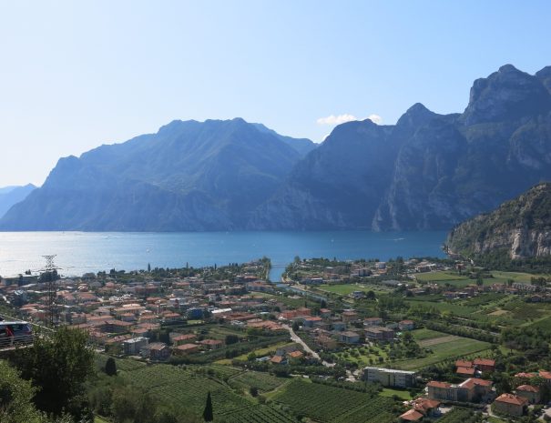 Arrivo a nord del lago di Garda: Riva